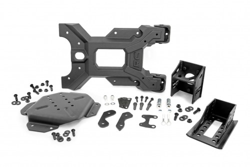 Rough Country Heavy Duty Tire Carrier, Jeep Wrangler JK, Wrangler Unlimited (2007-2018)