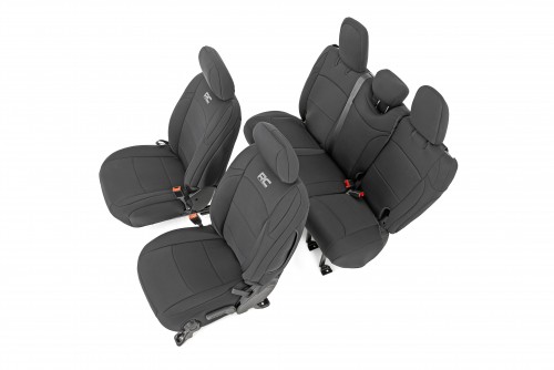 Seat Covers Jeep Wrangler Unlimited 4WD 4-Door (2018-2025) 91012