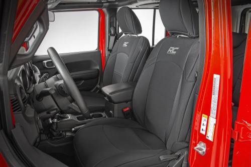 Seat Covers Jeep Wrangler Unlimited 4WD 4-Door (2018-2025) 91012