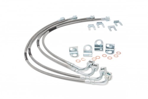 Rough Country Brake Lines, Jeep Wrangler JK (07-18)