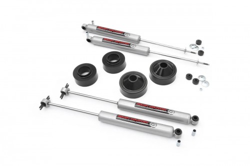 Rough Country 1.75 Inch Lift Kit Jeep Wrangler JK (2007-2018)