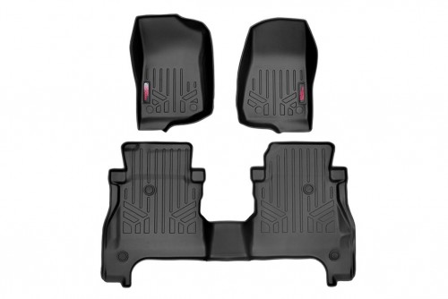 Rough Country Floor Mats, Jeep Gladiator JT 4WD (2020-2025)