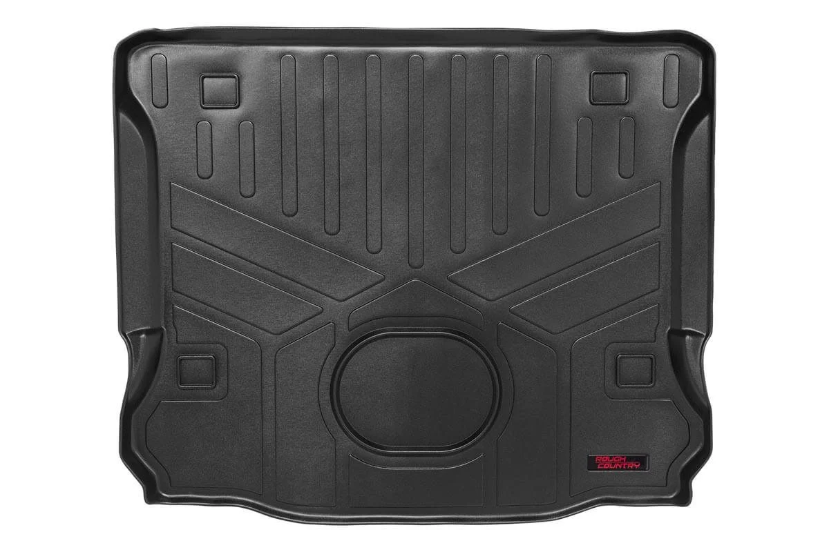 Rough Country Rear Cargo Mat, Jeep Wrangler Unlimited 4WD (2015-2018)