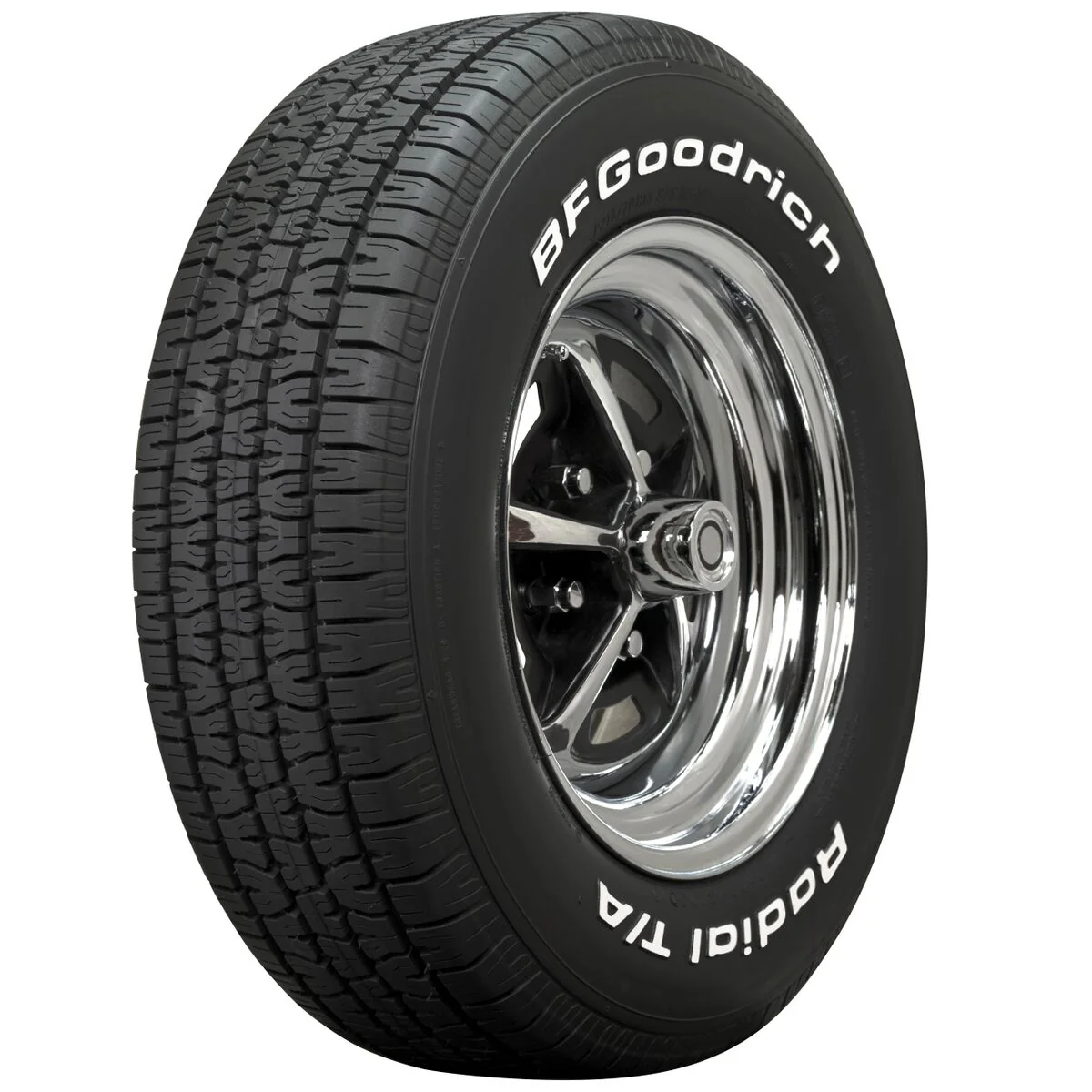 RADIAL WHITE LETTER P255/60R15 BFG T/A RWL 102S