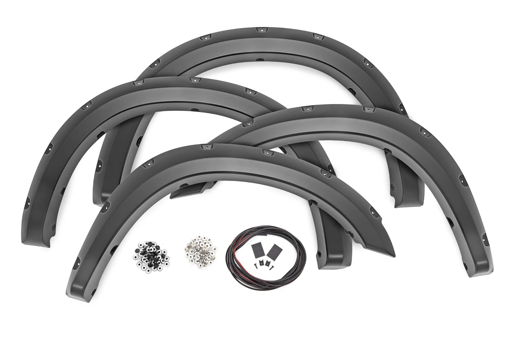 Rough Country Pocket Fender Flares, Ram 2500, 3500 2WD, 4WD (2010-2018)