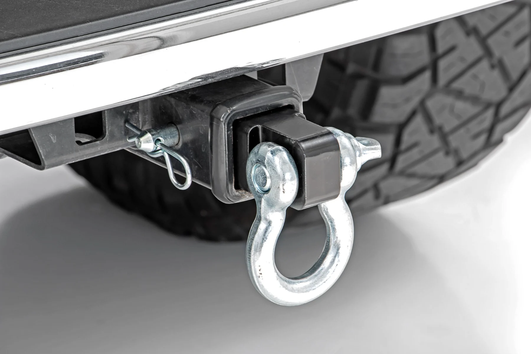 Rough Country 2 Inch Receiver, D Ring Shackle Kit W, Pin