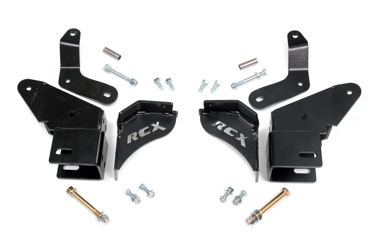 Rough Country Control Arm Drop Kit, 4.5-6.5 Inch Lift, Jeep Cherokee XJ 2WD, 4WD (84-01)