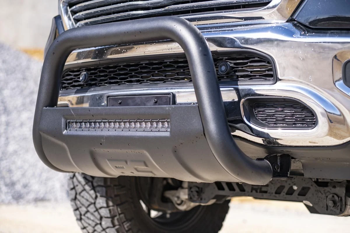 Rough Country Black LED Bull Bar, Ram 1500 2WD, 4WD (2010-2018 & Classic)