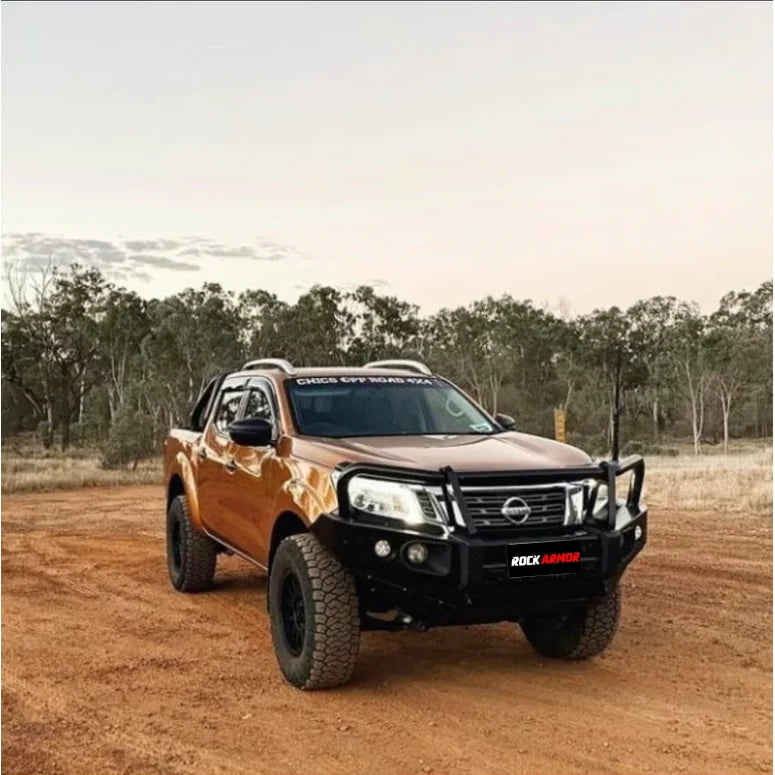 Rockarmor Elite Steel Bullbar To Suit Nissan Navara Np300 D23 2015-2020 (Full Bar Replacement)
