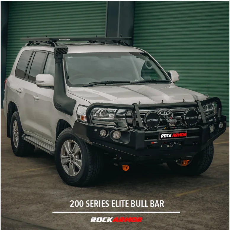 Rockarmor Elite Steel Bullbar To Suit Toyota Landcruiser 200 Gx Gxl Sep 2015-2021 (Full Bar Replacement)