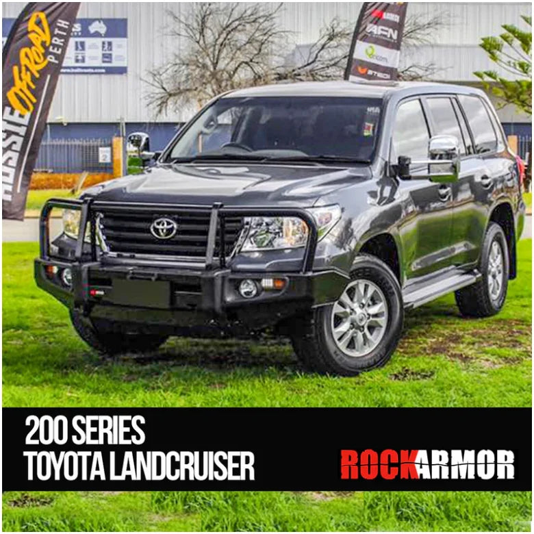 Rockarmor Premium Steel Bullbar To Suit Toyota Landcruiser 200 Gx/Gxl (Vx & Sahara)  07-2015 (Bar Cut)