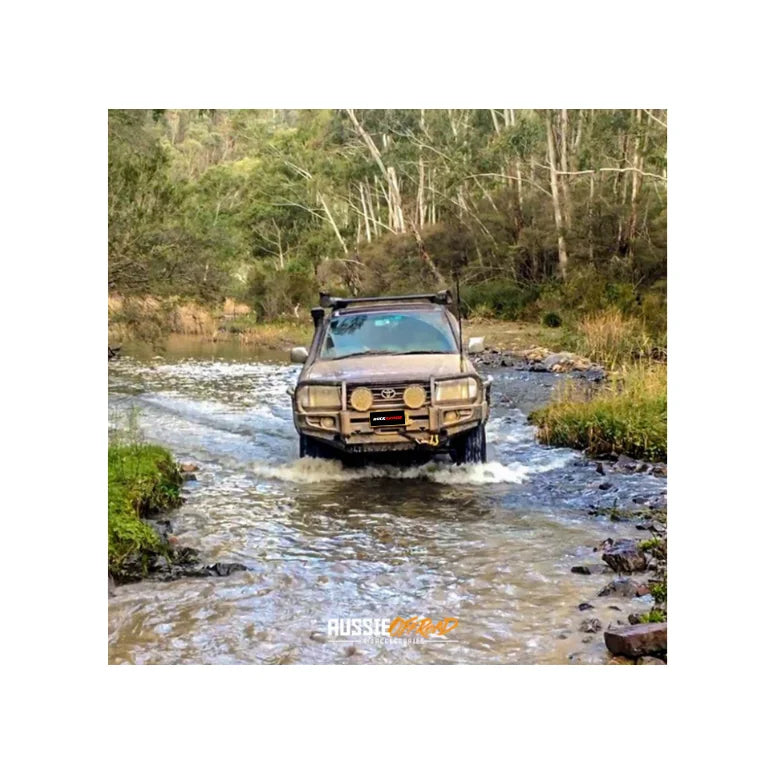 Rockarmor Premium Steel Bullbar To Suit Toyota Landcruiser Fj105 1998-2002 (Live Axle)(Full Bar Replacement)