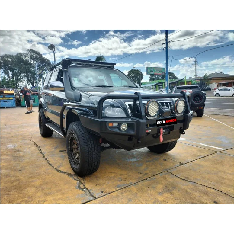 Rockarmor Premium Steel Bullbar To Suit Toyota Prado Fj120 03-09 (Full Bar Replacement