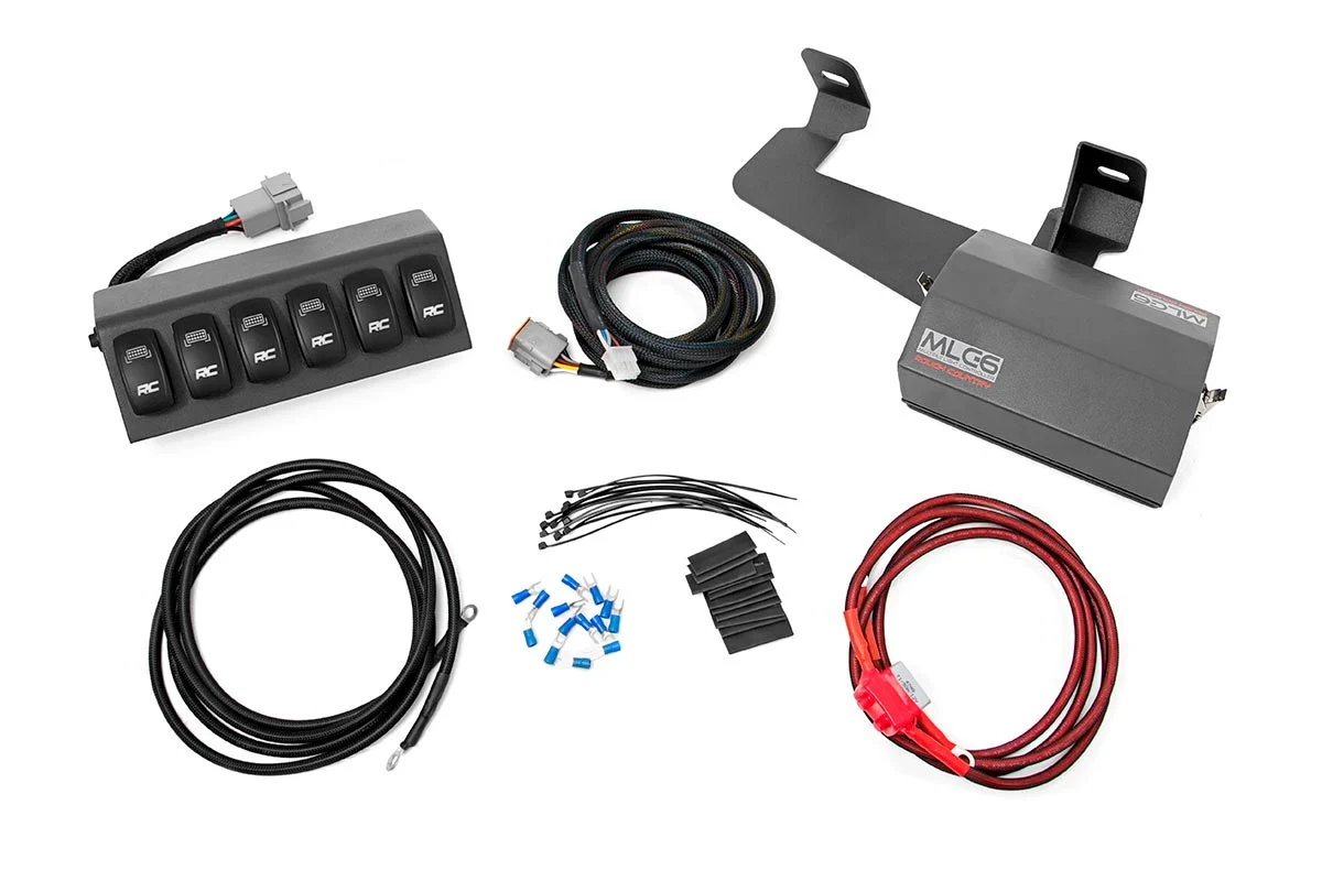 Rough Country MLC-6, Multiple Light Controller, Jeep Wrangler TJ (97-06), Wrangler Unlimited (04-06)